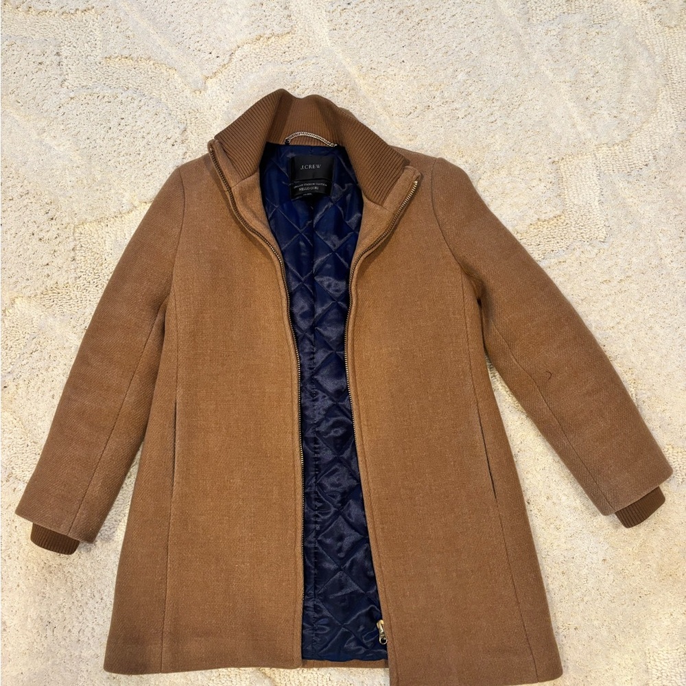 J.Crew women’s stadium wool coat